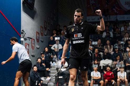 صدام مرتقب بين علي وعسل في نصف نهائي بطولة هونج كونج للإسكواش